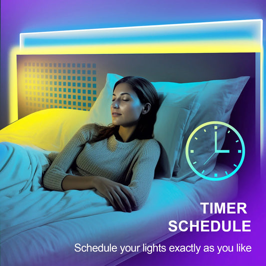 100FT WIFI outdoor LED room lights