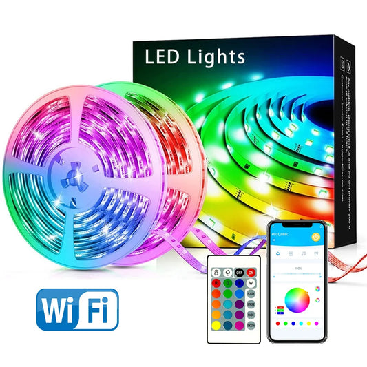 100FT WIFI outdoor LED room lights
